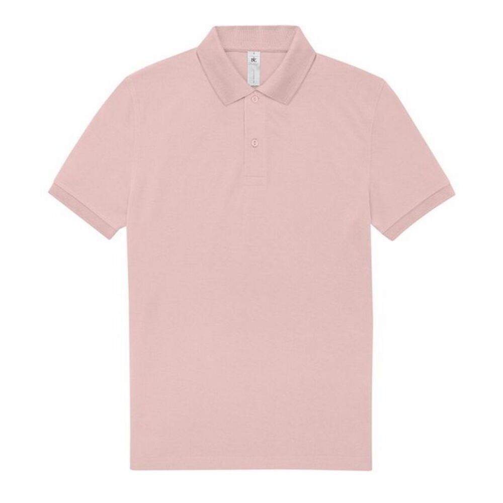 B&C Mens My Polo Shirt / Blush Pink